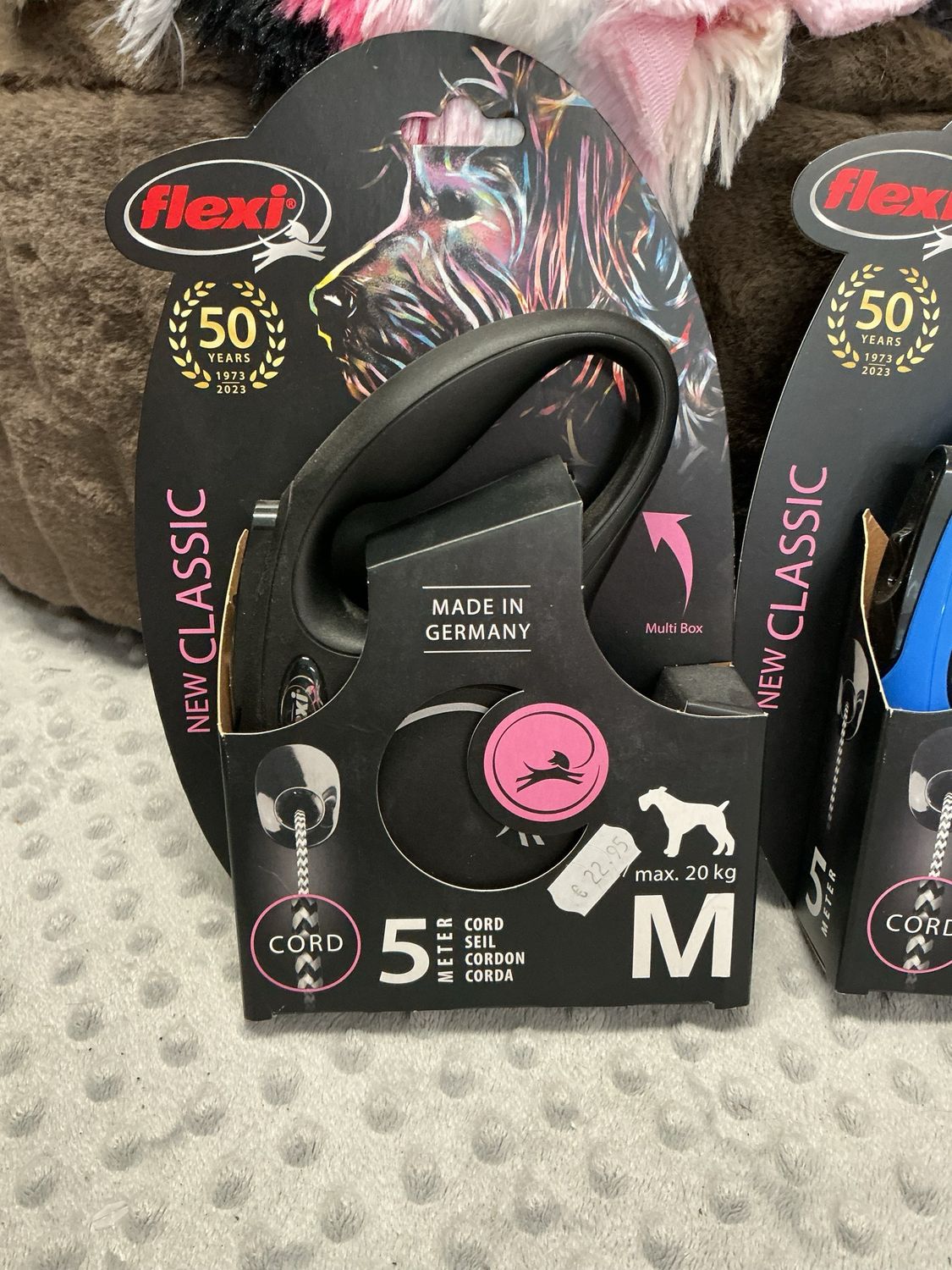 Flexi 5 meter medium zwart