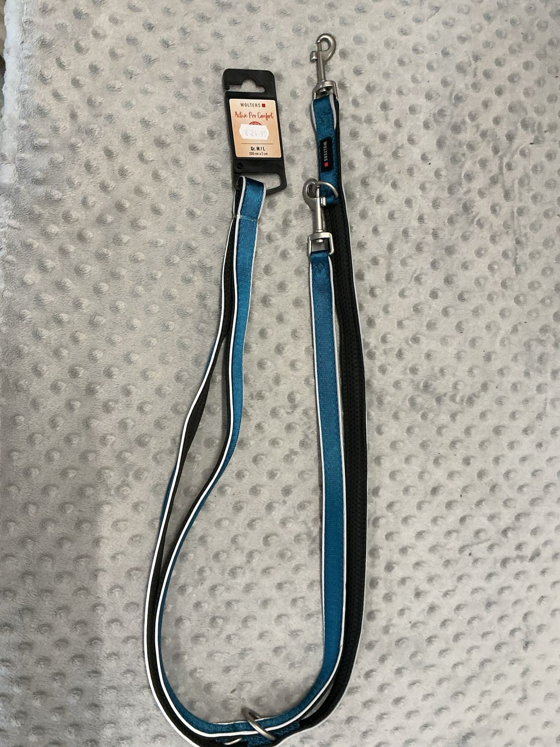 Leiband Wolters 200cm x 2cm M/L blauw active pro comfort