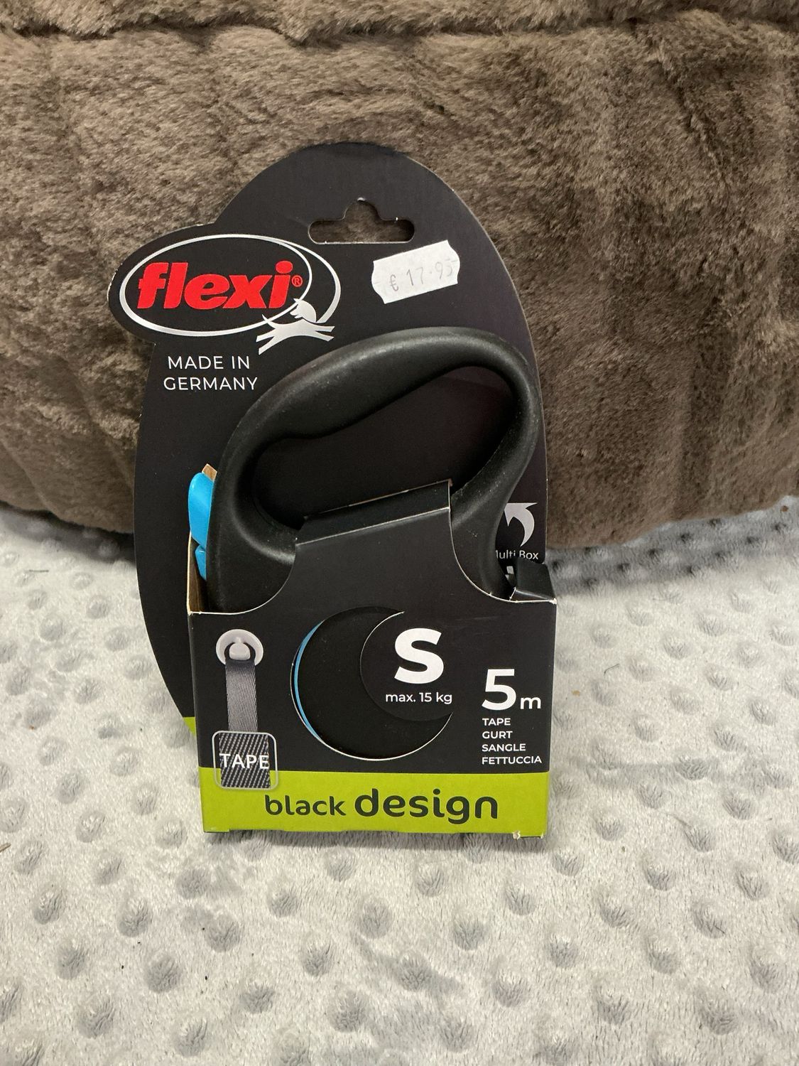 Flexi 5 meter small zwart