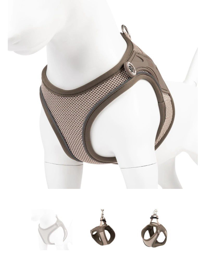 Harnas MaxMolly air vest Xl 52-58cm zand