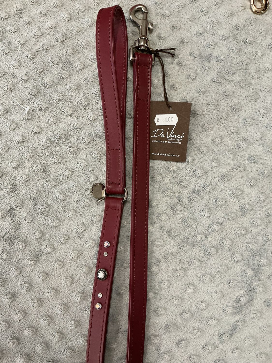 Leiband Da Vinci 100cmx2cm echt leder