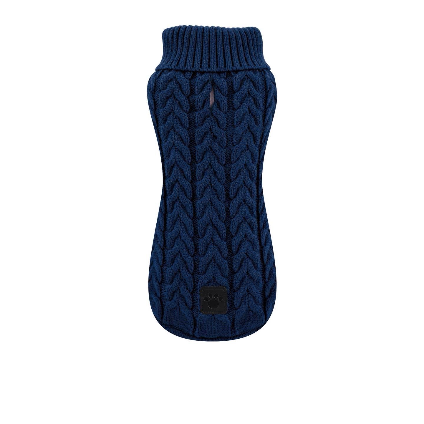 Kabeltrui donkerblauw maat 50
