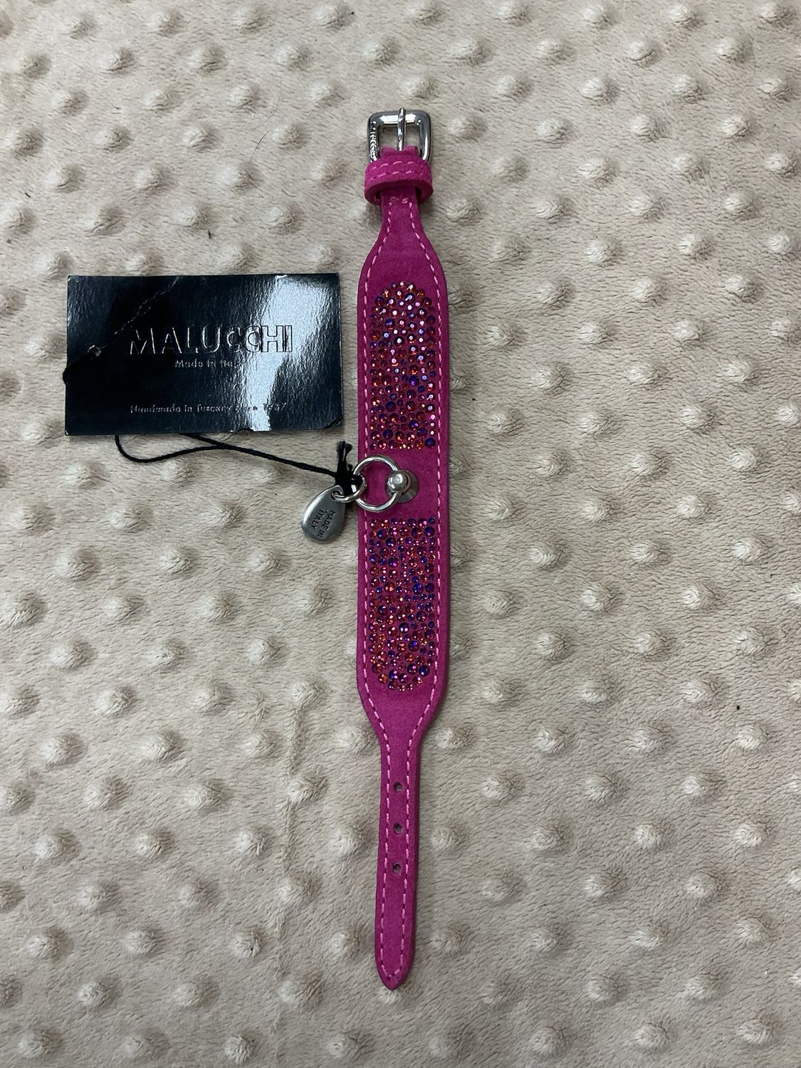 Halsband roze 25cm Maucchi