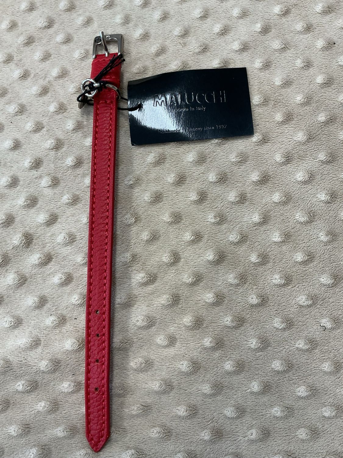 Halsband rood 25 cm Maucchi