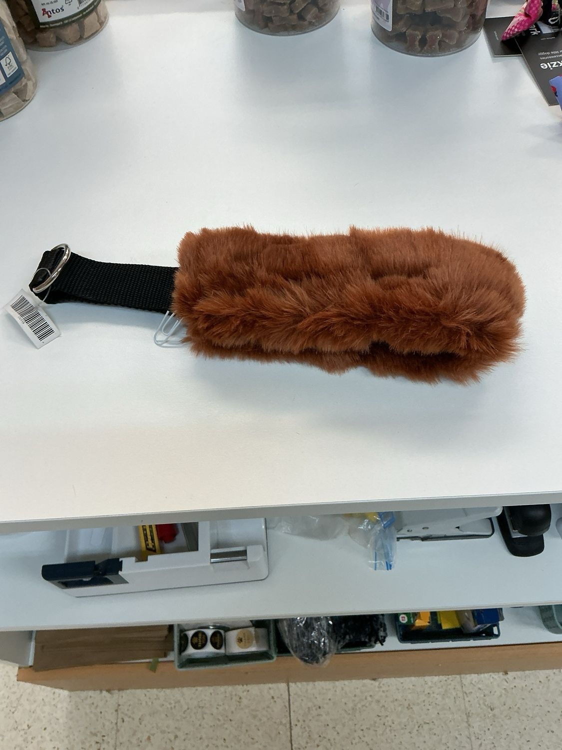 Halsband roestbruin