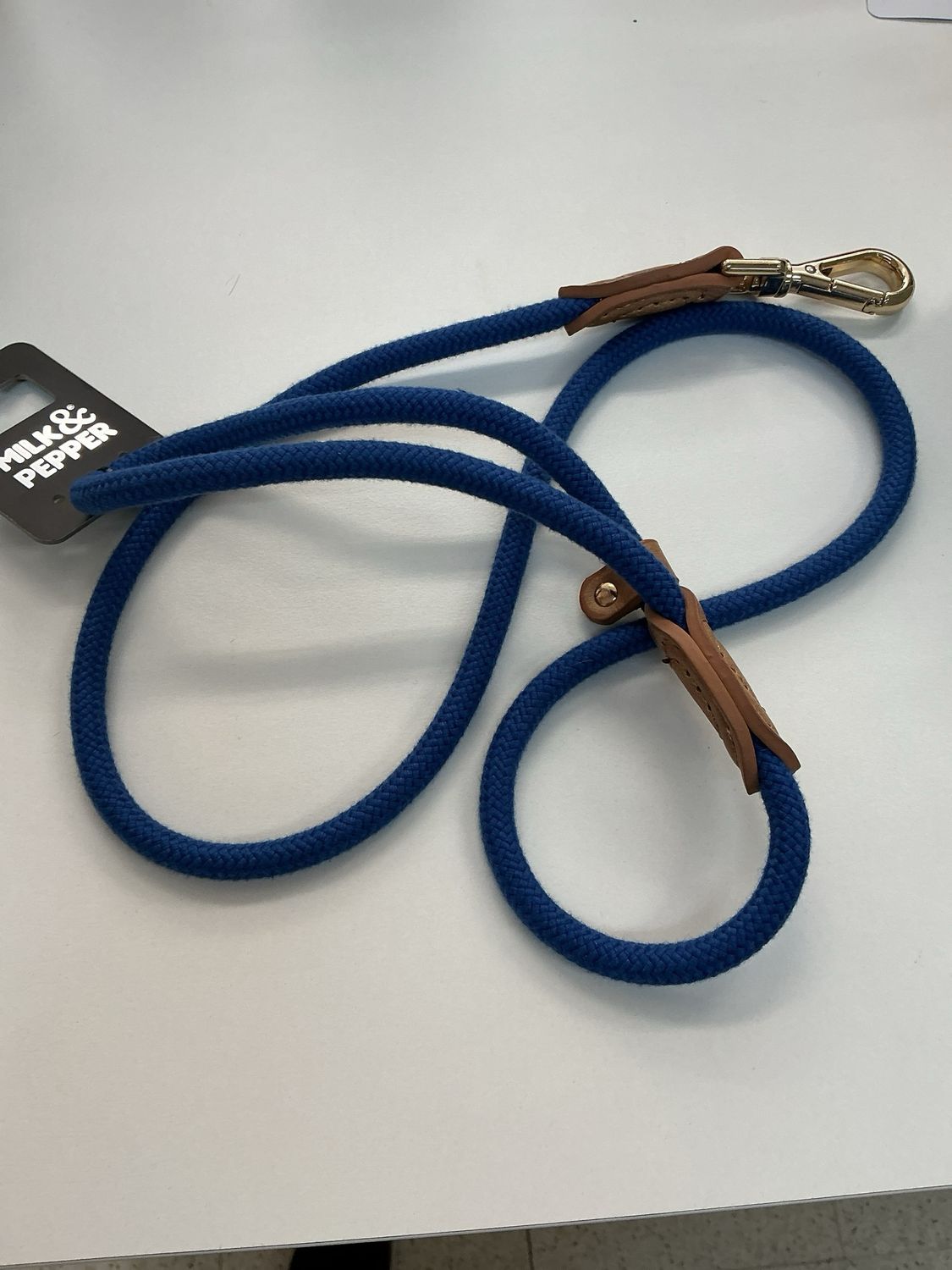 Leiband blauw milk &amp; pepper