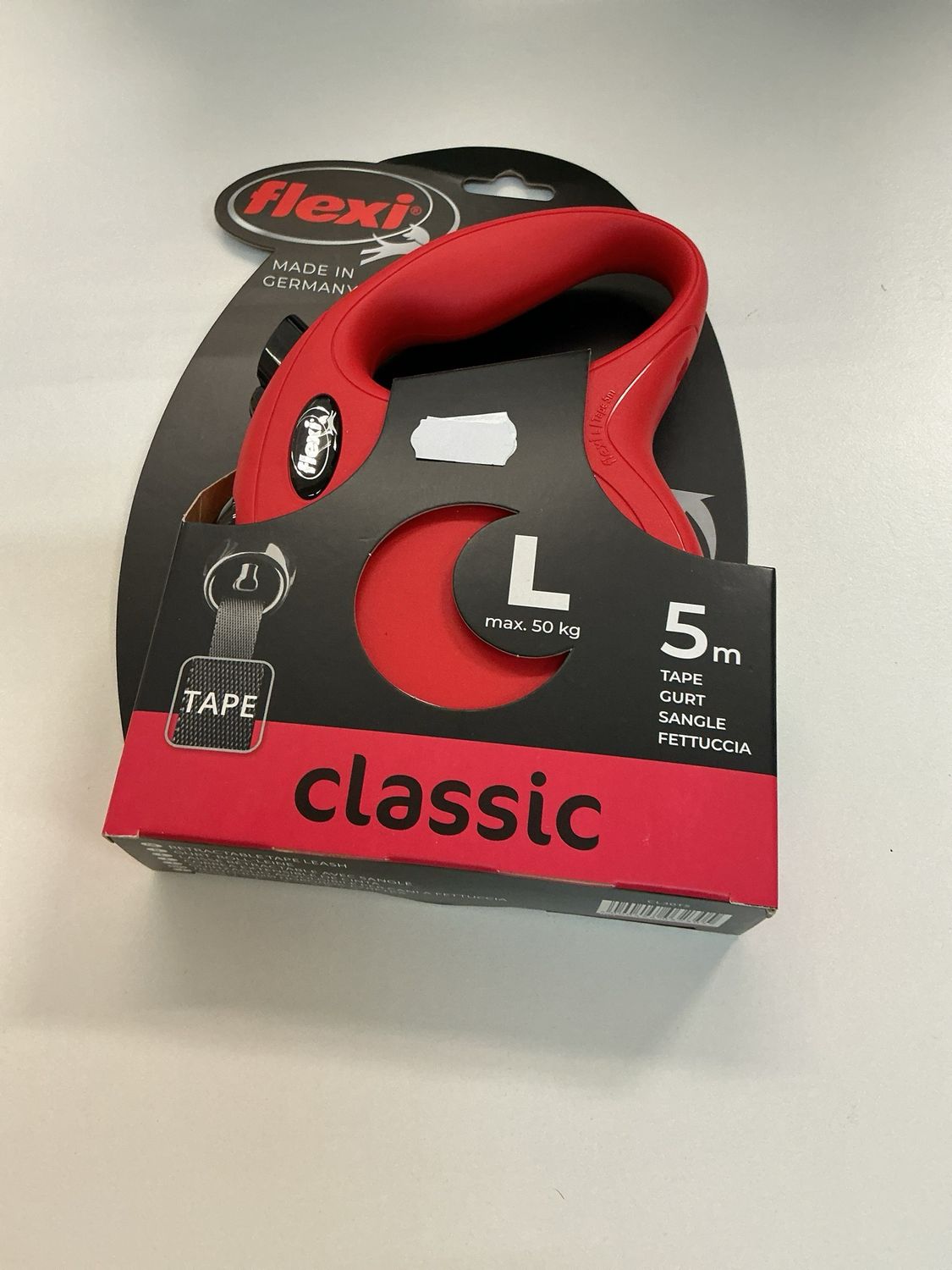Flexi classic rood 5 meter