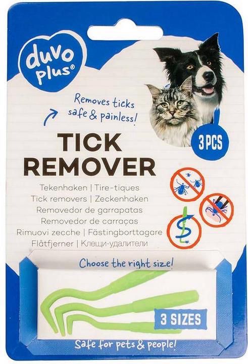 Duvo plus, Tick remover, 3 tekenhaken