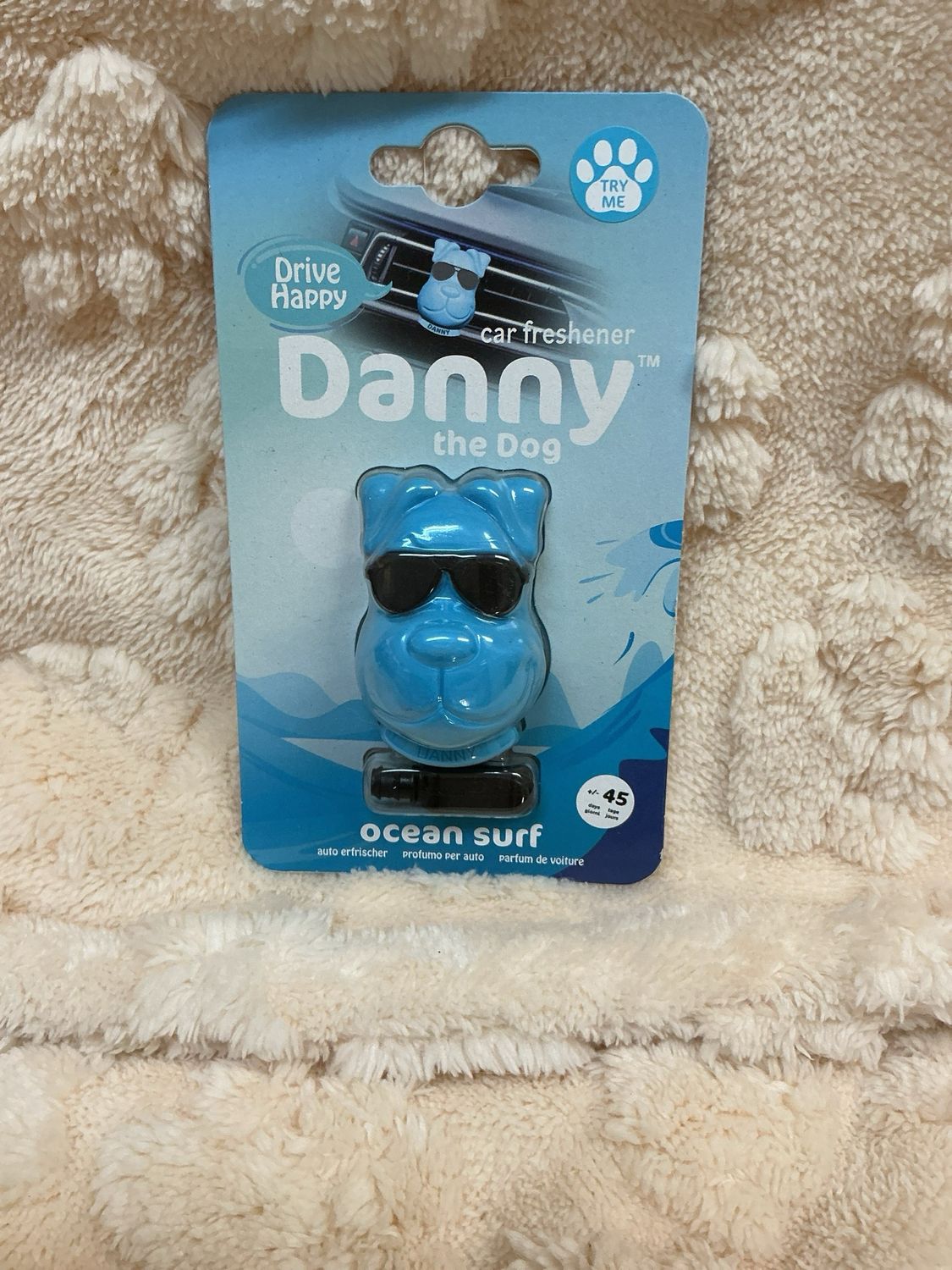 Danny the dog car air freshener