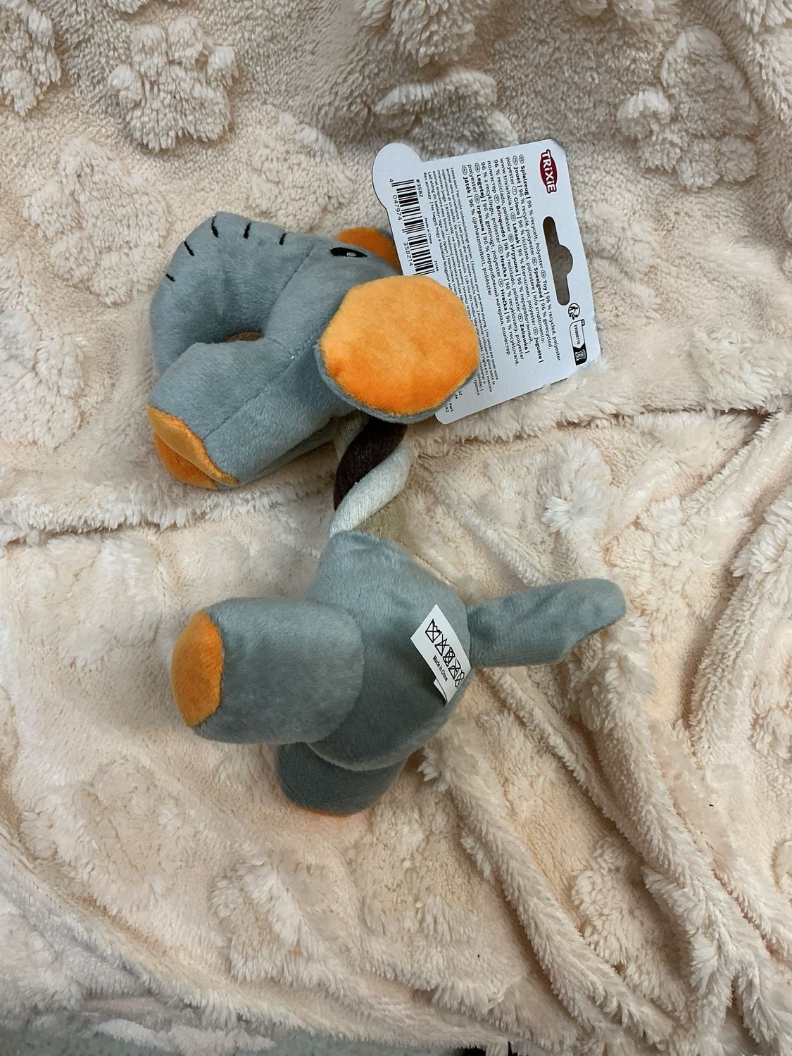 Trixie knuffel touw olifantje