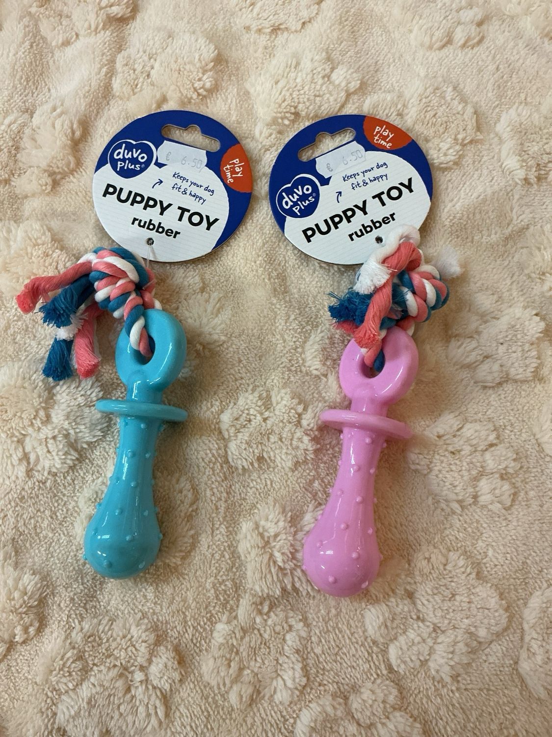 Puppy toy fopspeen