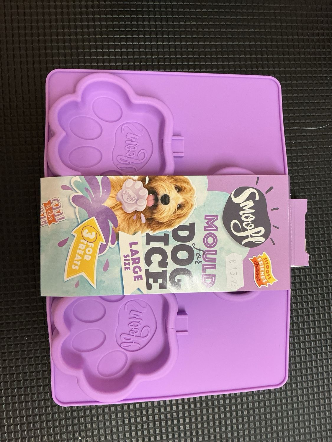 Smoofle module voor Dog-Ice large paars