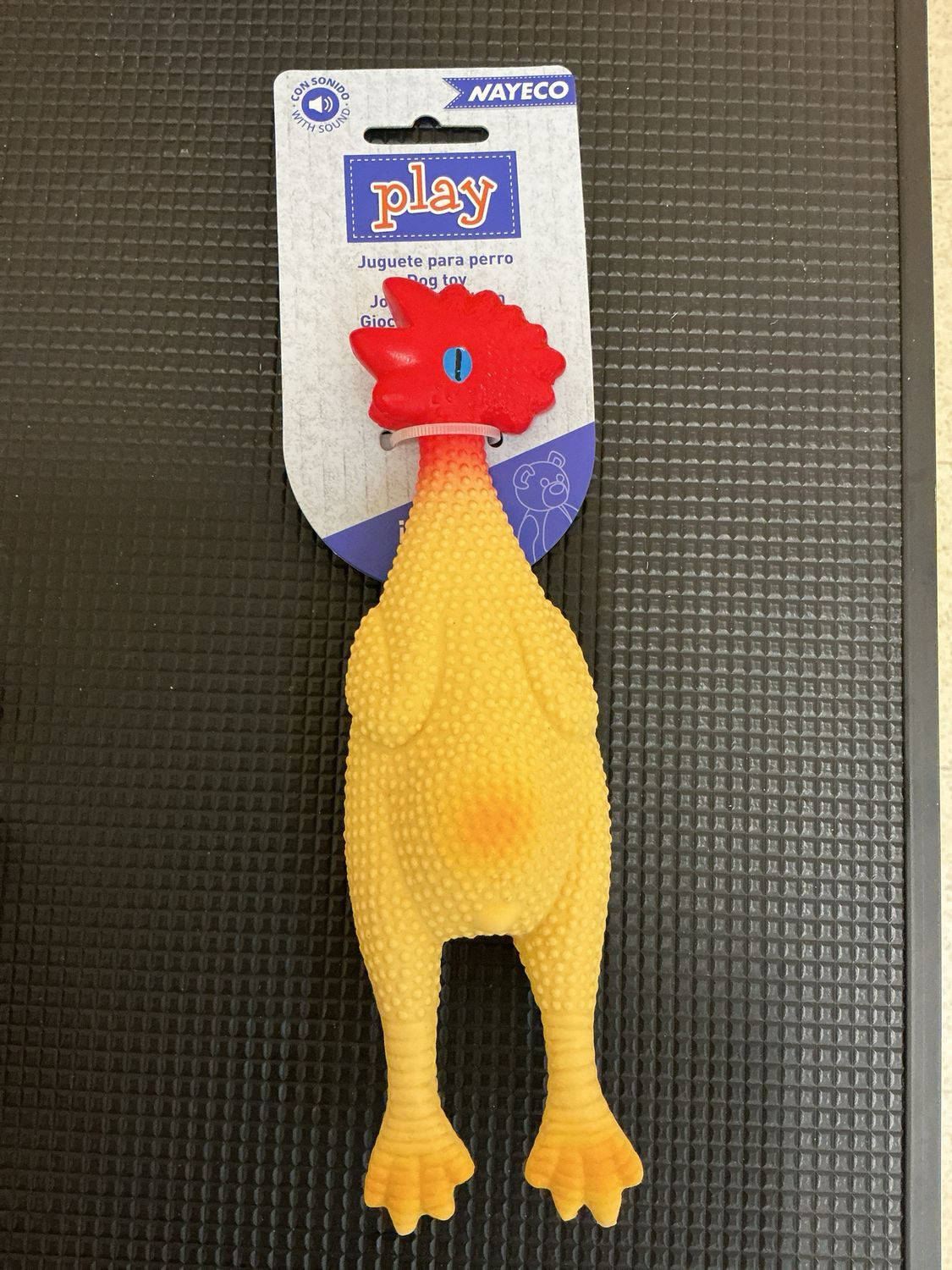 Nayeco speeltje kip met pieper