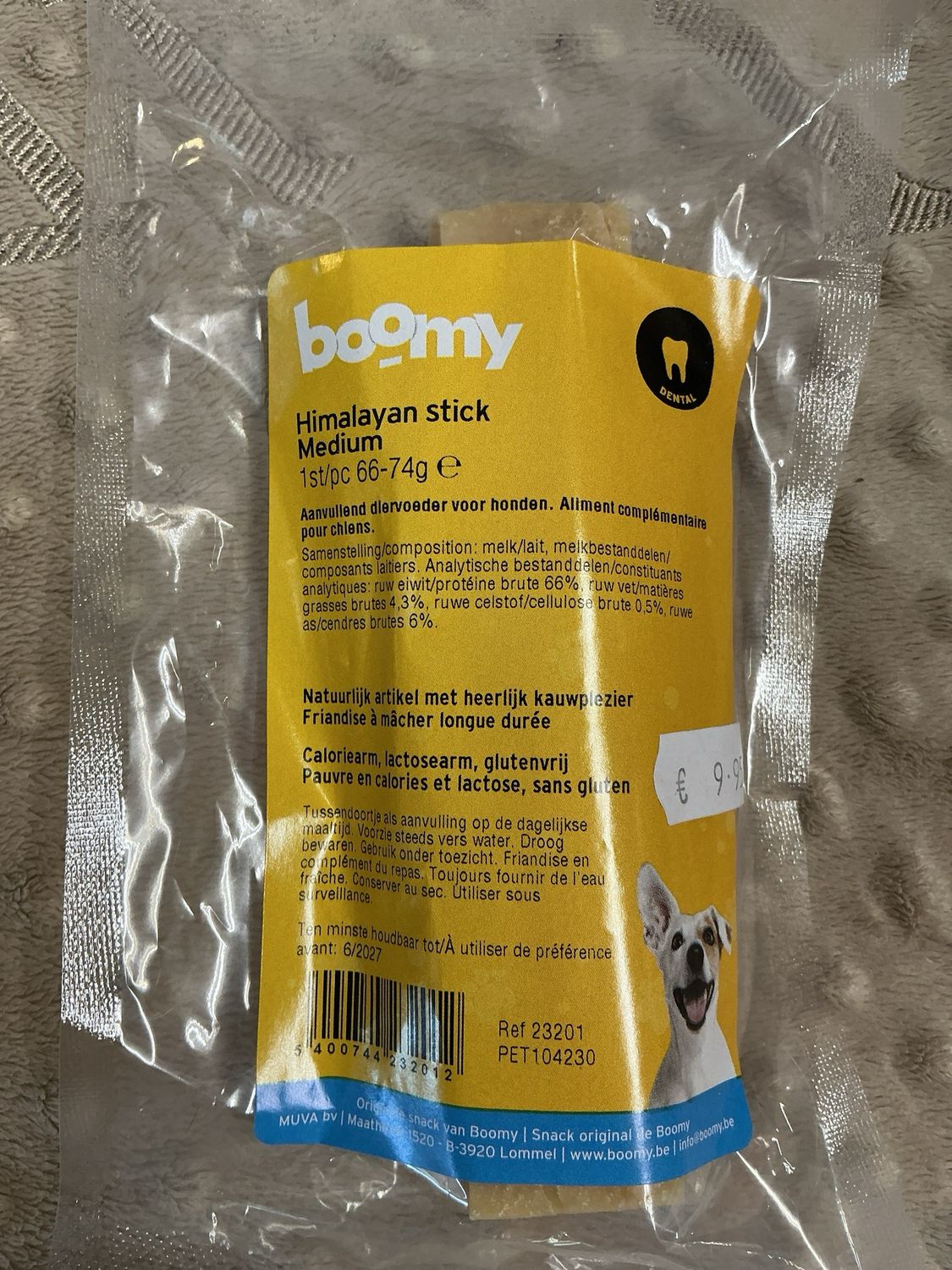 Boomy Himalaya stick medium 1 stuk 66-74g