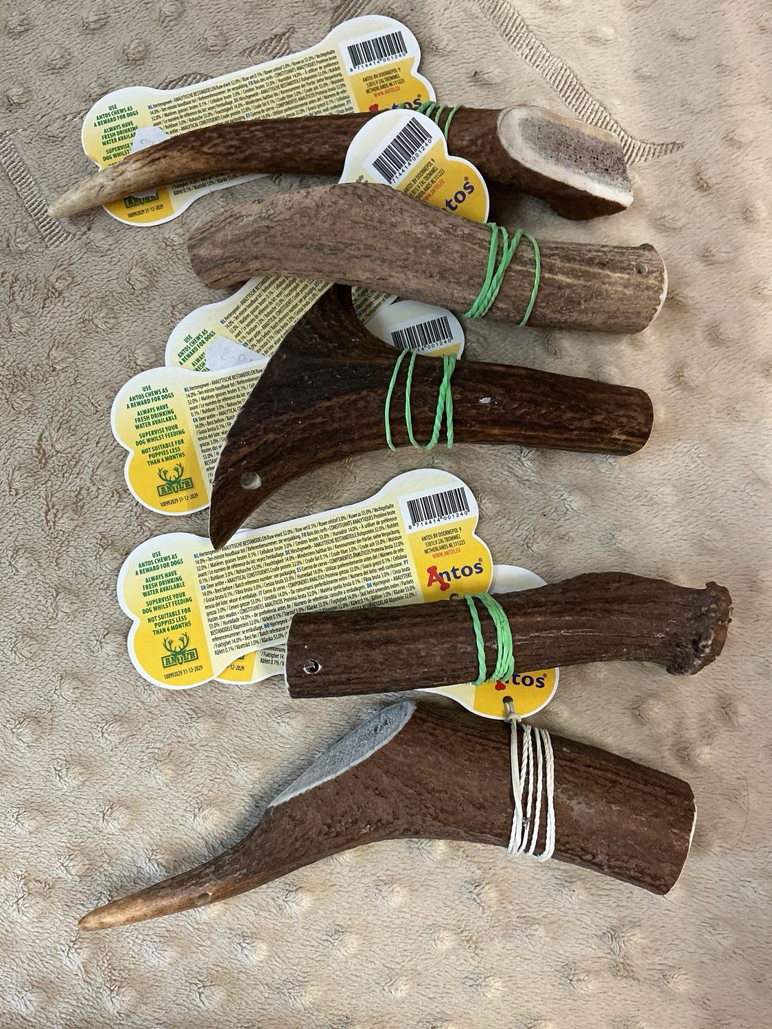 Antos hertengewei per stuk medium 76-150g