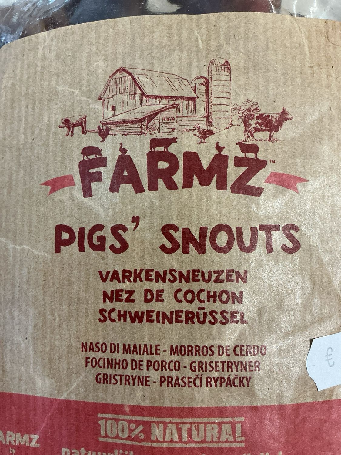 Duvo varkensneuzen 250g