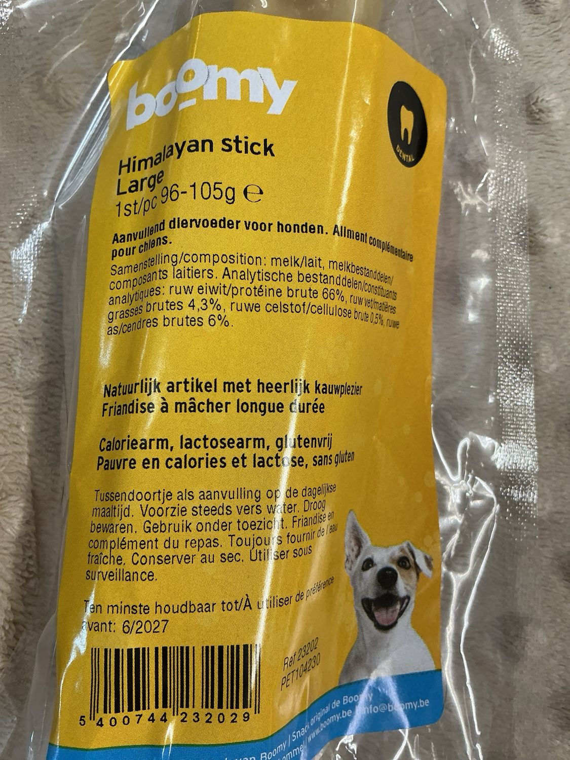 Boomy Himalaya stick large 1 stuk 96-105g