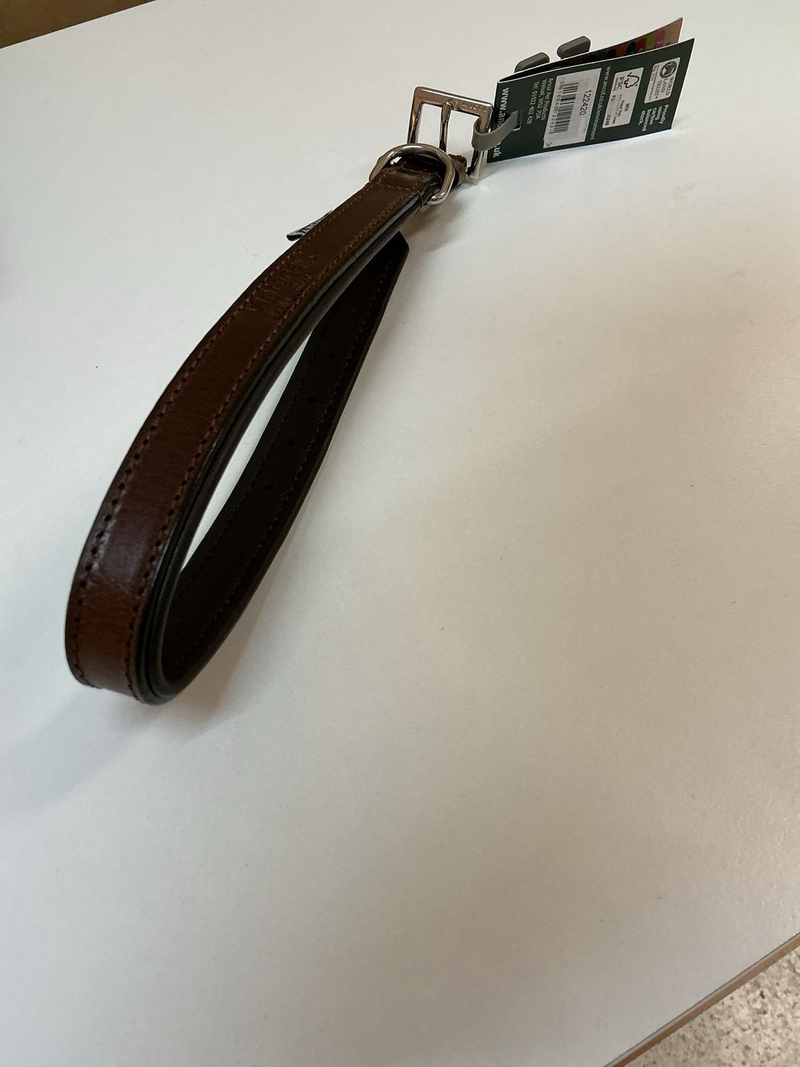 Halsband bruin  maat5