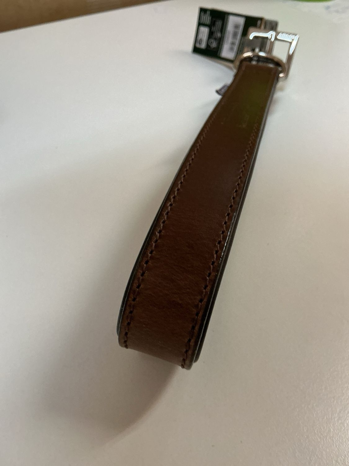 Halsband bruin maat 7