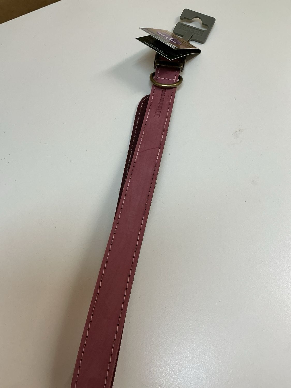 Halsband Timberwolf maat 7 roze