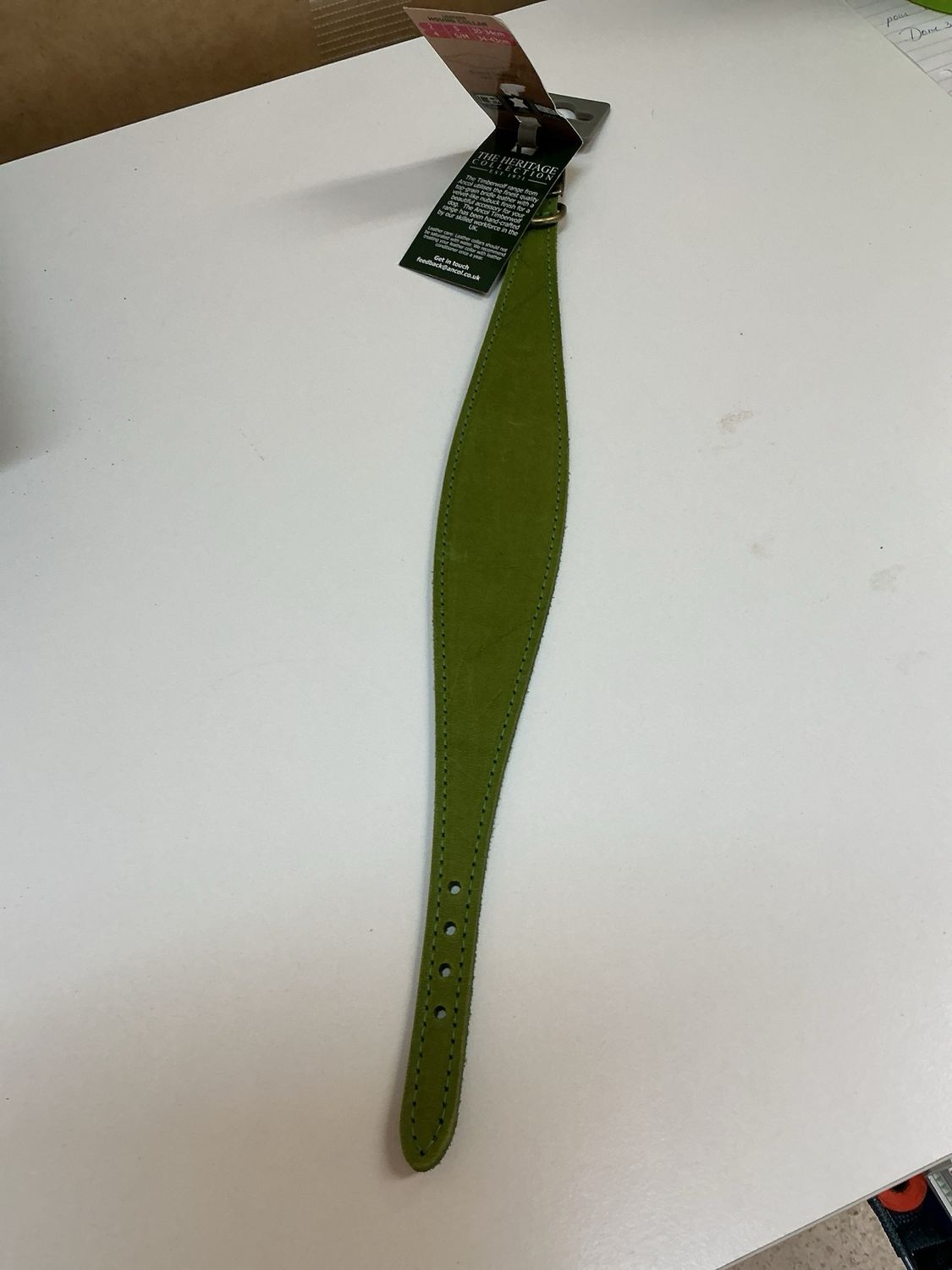 Halsband Timberwolf windhond maat 2 groen