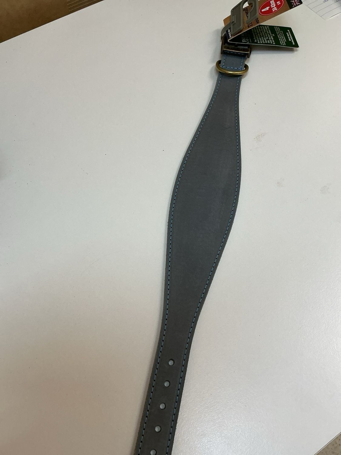 Halsband Timberwolf  windhonden maat 4 blauw