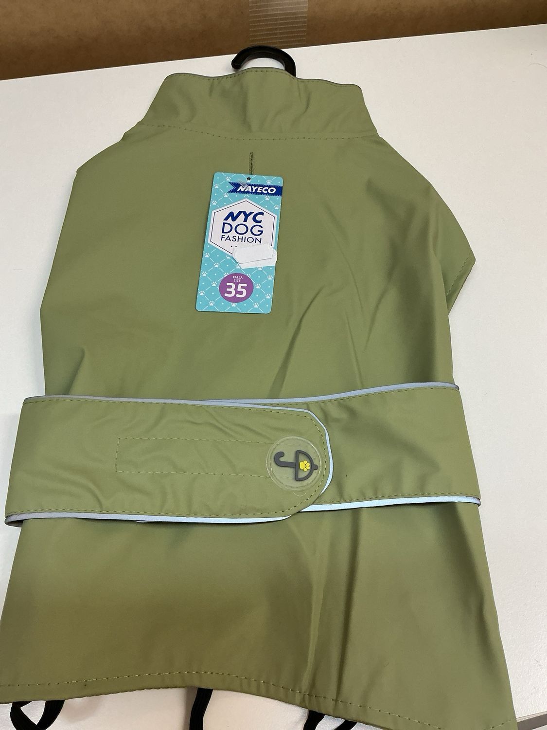 Regenjas groen Nayeco maat 35