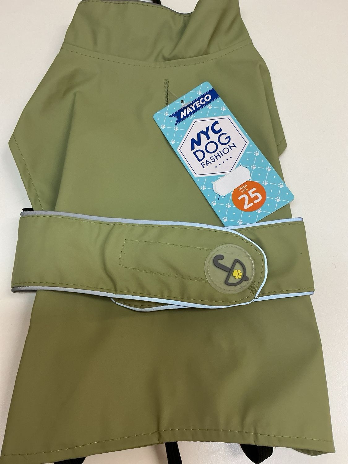 Regenjas groen Nayeco maat 25€