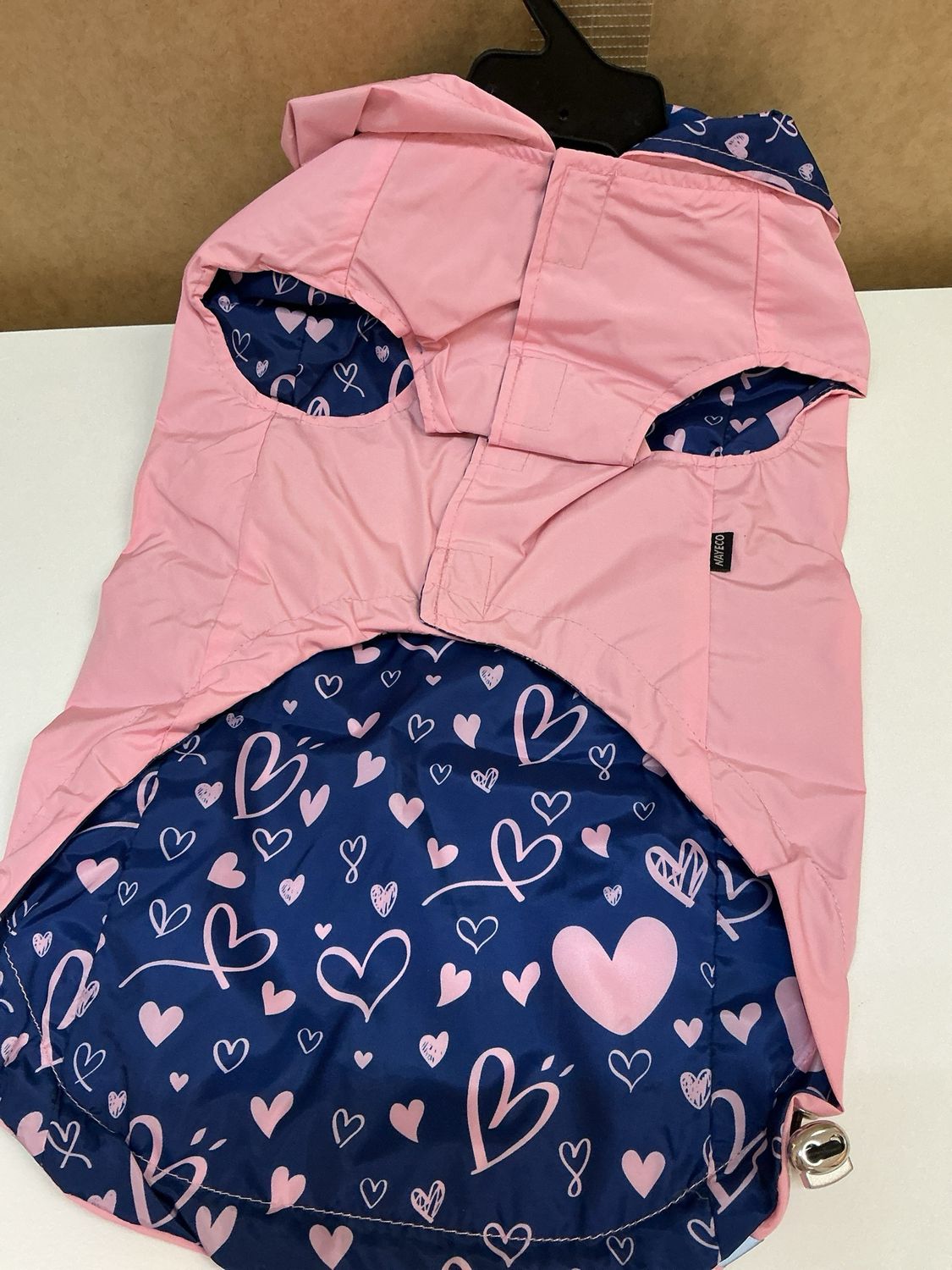 Nayeco regenjas roze met voering