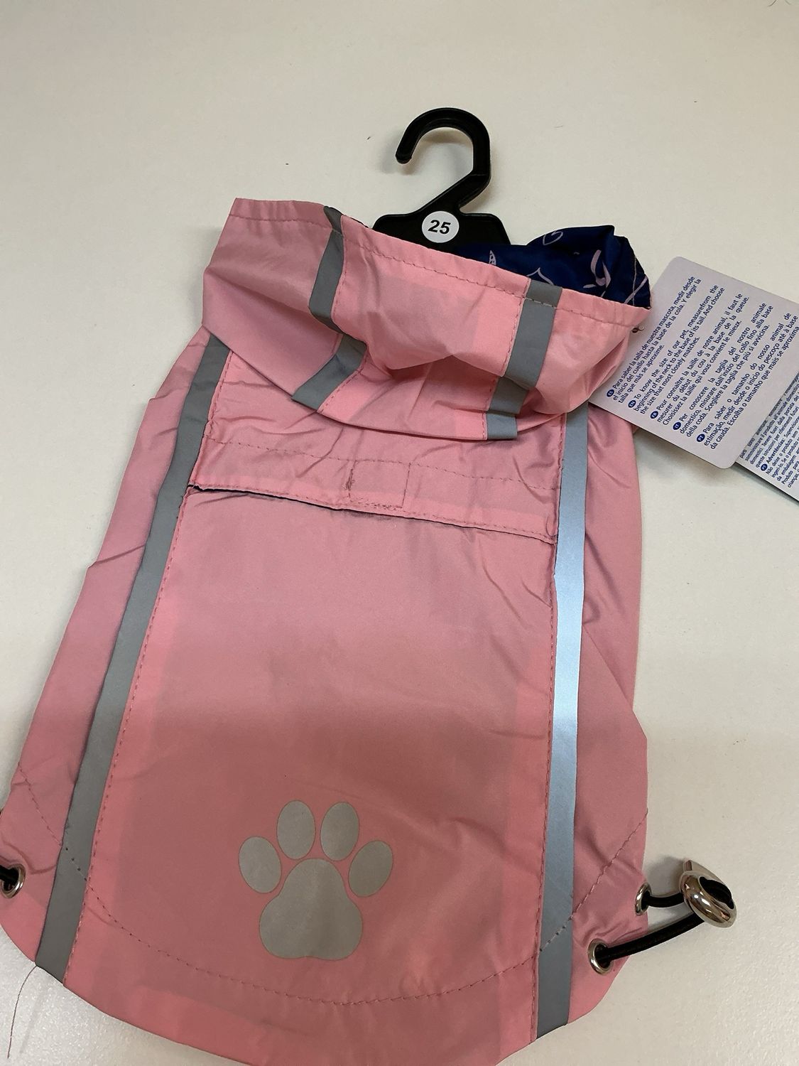 Nayeco regenjas roze met voering maat 25
