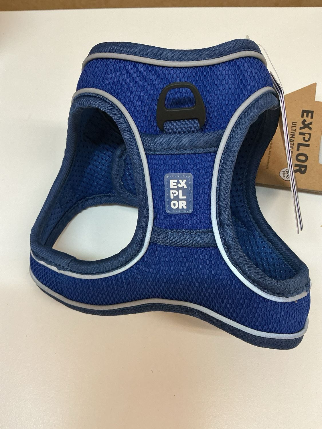 Harnas explor maat S blauw