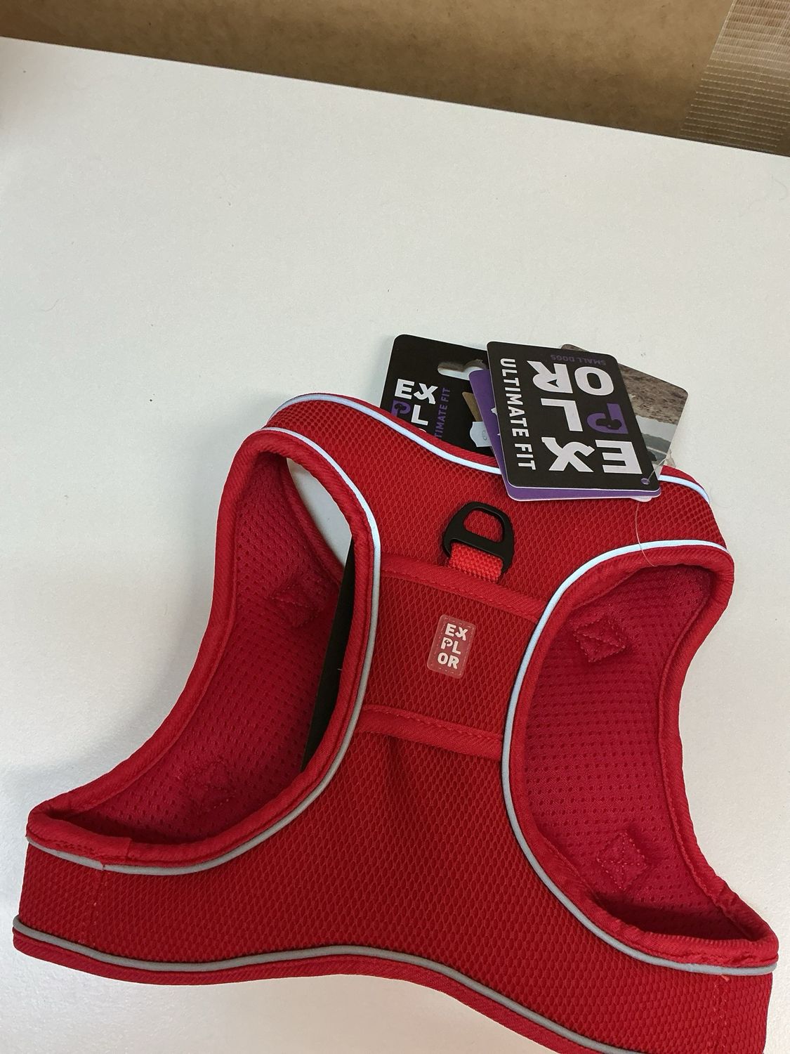 Harnas explor maat Xl rood
