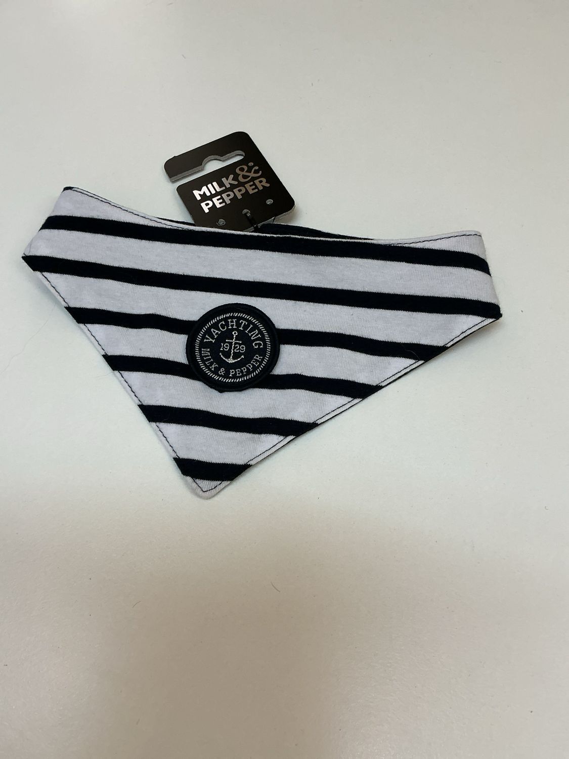 Bandana milk &amp; pepper maat 45