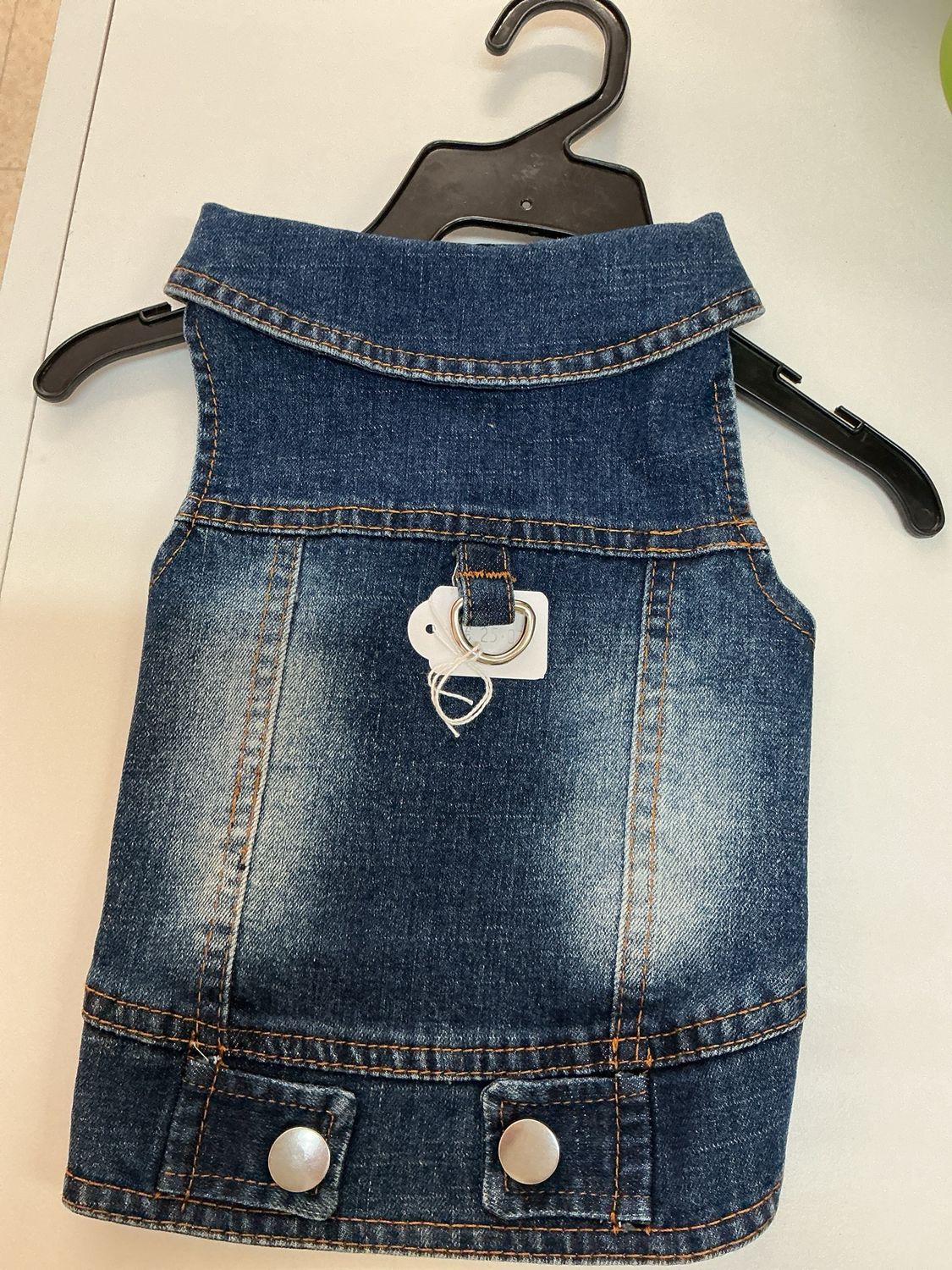 Jeans vest maat L