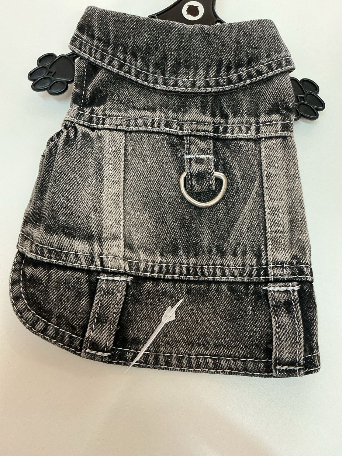 Jeansvest zwart XS