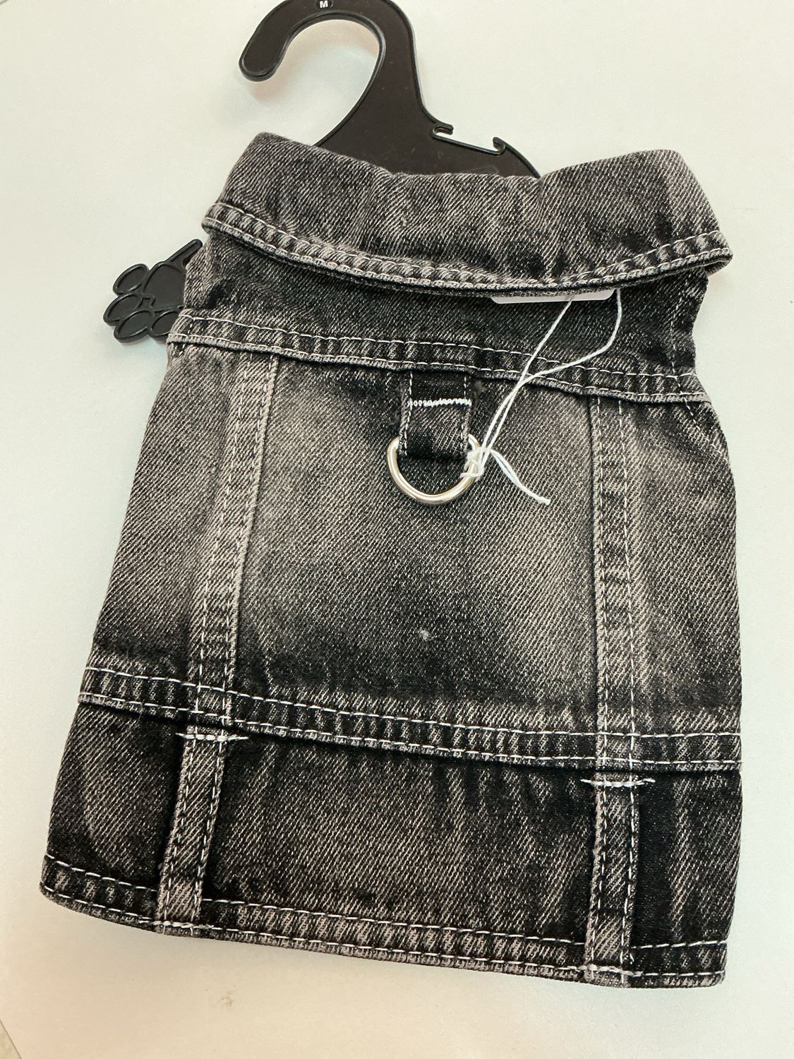 Zwarte Jeans vest S
