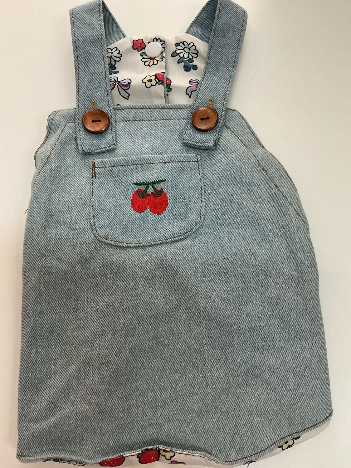 Jeans kleedje M