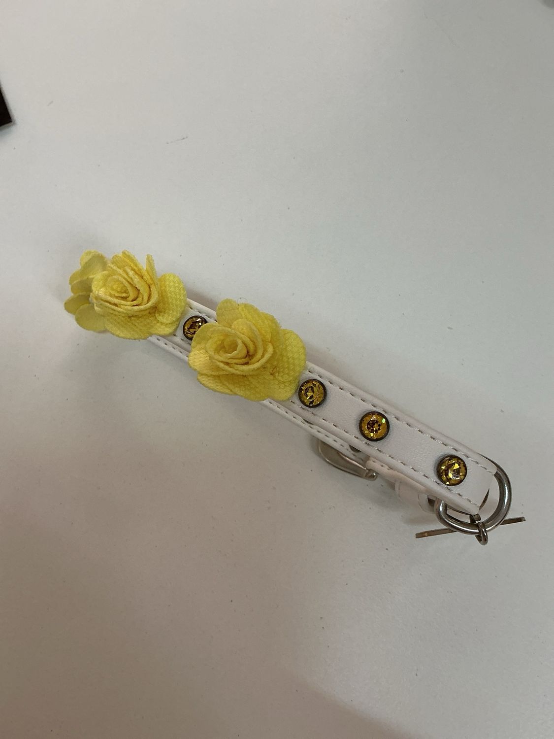Halsband en leiband Tilly tutti Brilli maat 35 cm