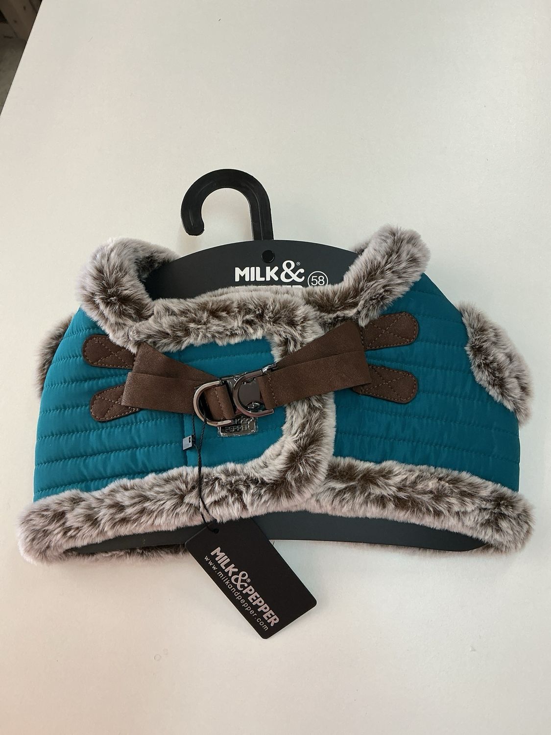 Winterjas Milk &amp; pepper maat 59 cm