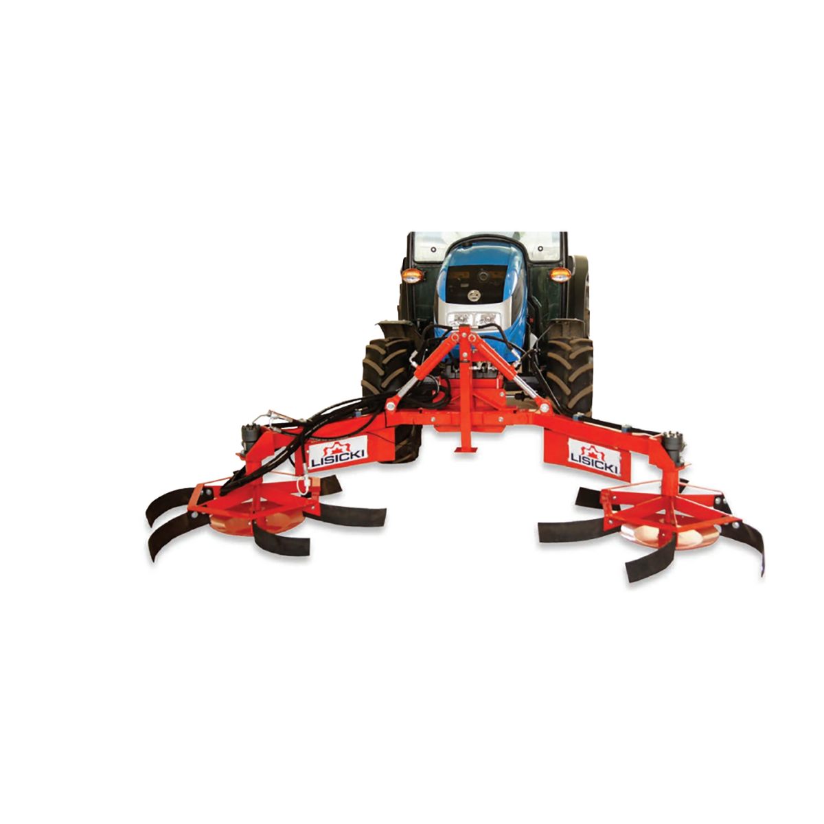 Wymiatarka do gałęzi dwu-wirnikowa hydrauliczna