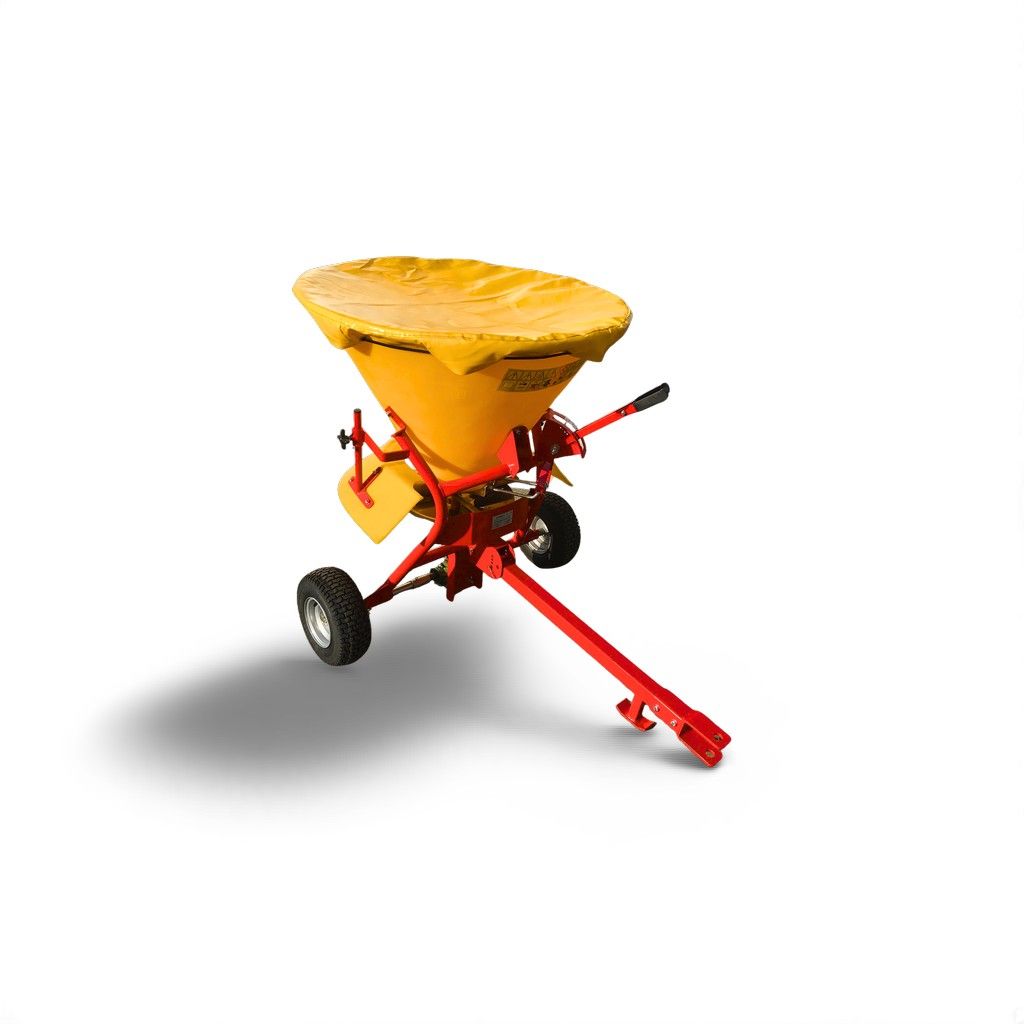 Rozsiewacz nawozów i piasku jednotarczowy przyczepiany 200-650kg