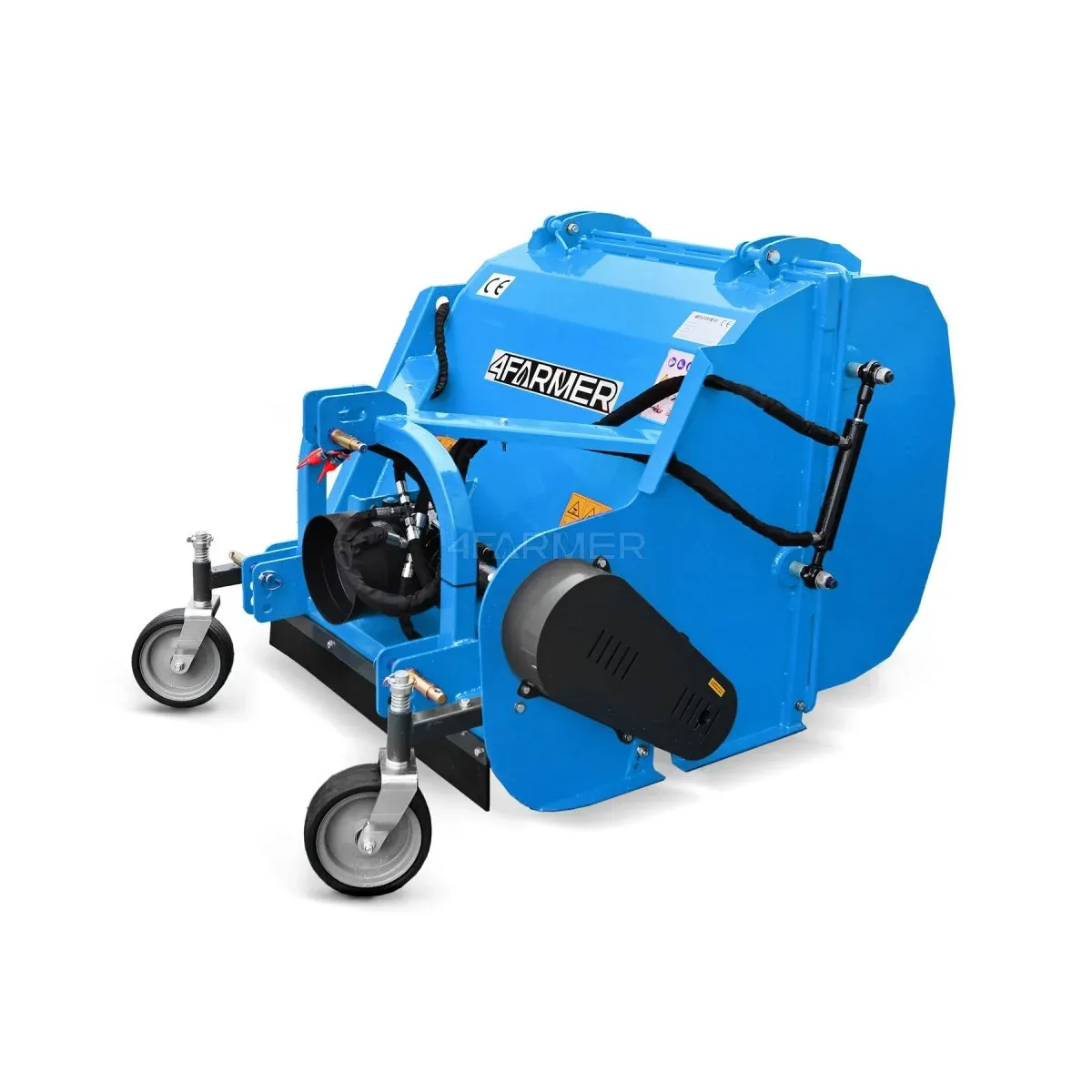 Kosiarka bijakowa z koszem na trawę FCN 90 4FARMER(szer 90cm) niebieska lub czerwona