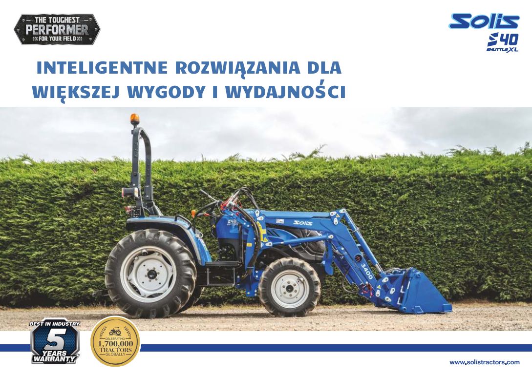 Solis 40 4WD ROPS Stage V- 38KM