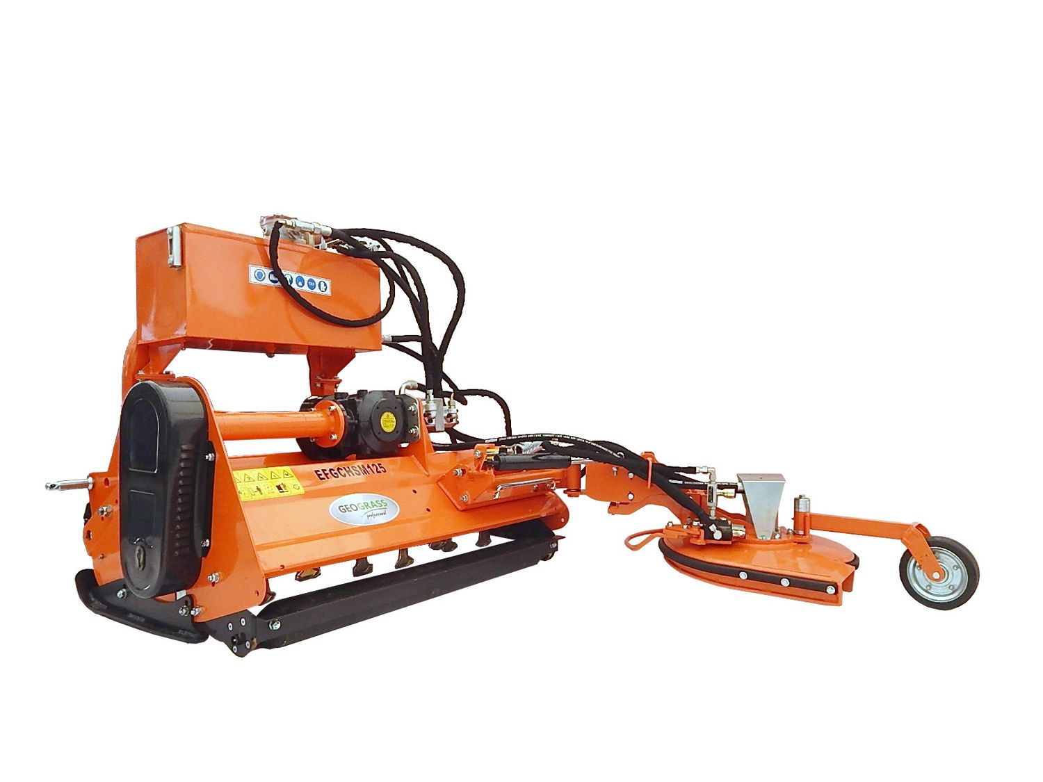 kosiarka bijakowa z przesuwem hyd i zestawem podkoronowym EFGCHSM (klasa ciężka) HSM54 GEOGRASS od 125cm do 145cm