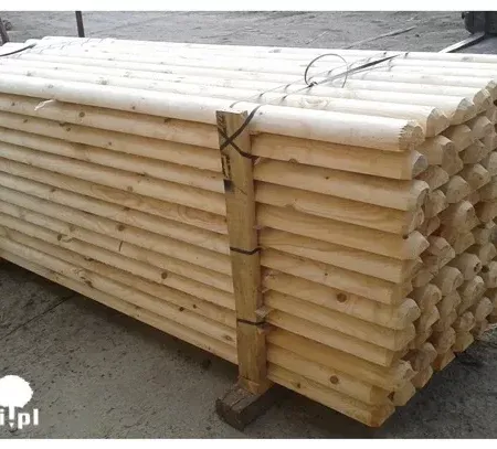 Półpalisada faza/faza 3m długości, impregnowana ciśnieniowo 10mm szerokości