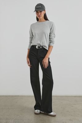 Cotton Cashmere Long Sleeve Tee