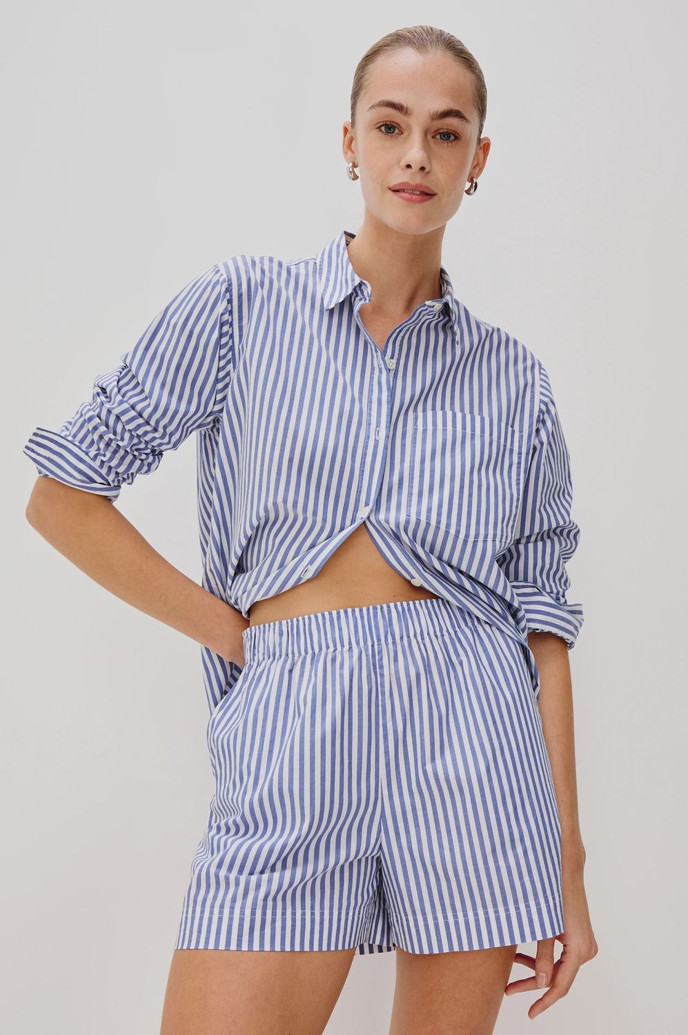 Rocky Short in Mariner Stripe