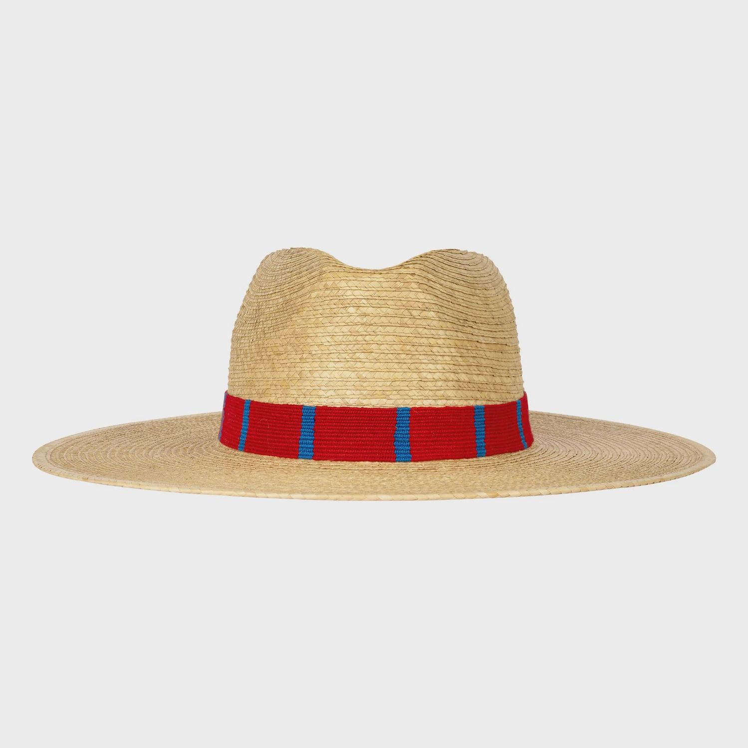 Red &amp; Blue Palm Hat