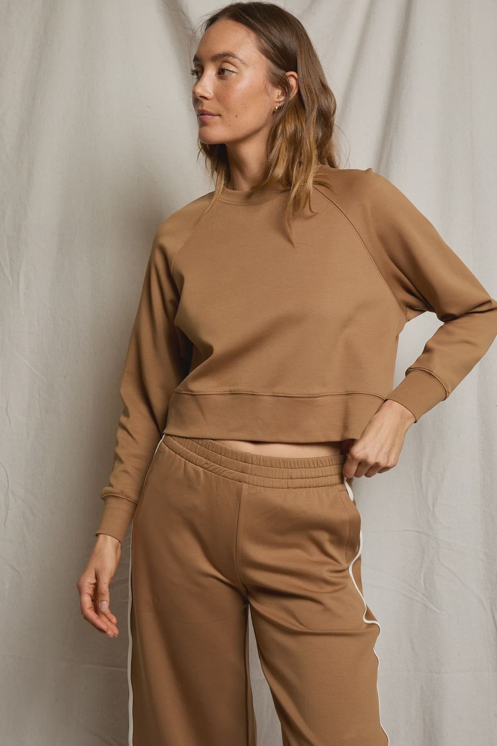 Nell Sweatshirt in Mocha