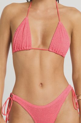 Ingrid Triangle in Coral Pink
